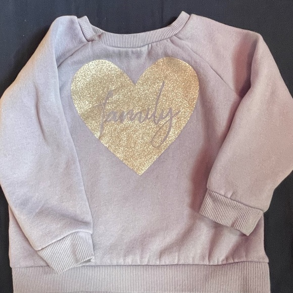 Falls Creek twin set light purple, lavender sweatshirts. 3T size set of 2. - Picture 7 of 9